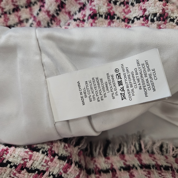 Kate Spade Checking In Tweed Jacket - Picture 6 of 6